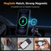 Magnetic for iPhone 12/12 Pro Case (Compatible with MagSafe) Military-Grade Protection, Shockproof, Anti-Fingerprint Tra