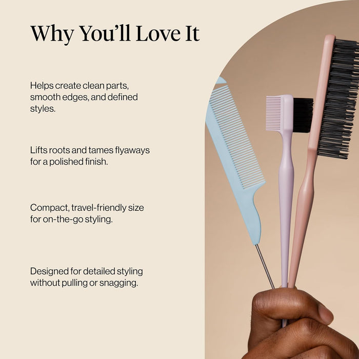 Slick Back Hair Brush – Slick Back Brush for Styling