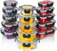 30 PC Glass Food Storage Containers with Lids - Reusable Glass Meal Prep Containers for Lunch and Leftovers - Airtight & Leakproof Snap Locking Lids - Oven, Freezer, Microwave, Dishwasher Safe
