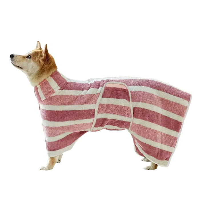 Quick-Drying Absorbent Dog Bathrobe