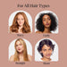 Elastic Hair Ties No Damage | Stretchable Hair Bands - Black, 12pcs