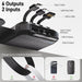 Solar Power Bank 20000 mAh Built-in 3 Cables Wireless Charger
