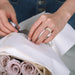 Women's Silicone Engagement Rings, 5.5mm Wide 2mm Thick