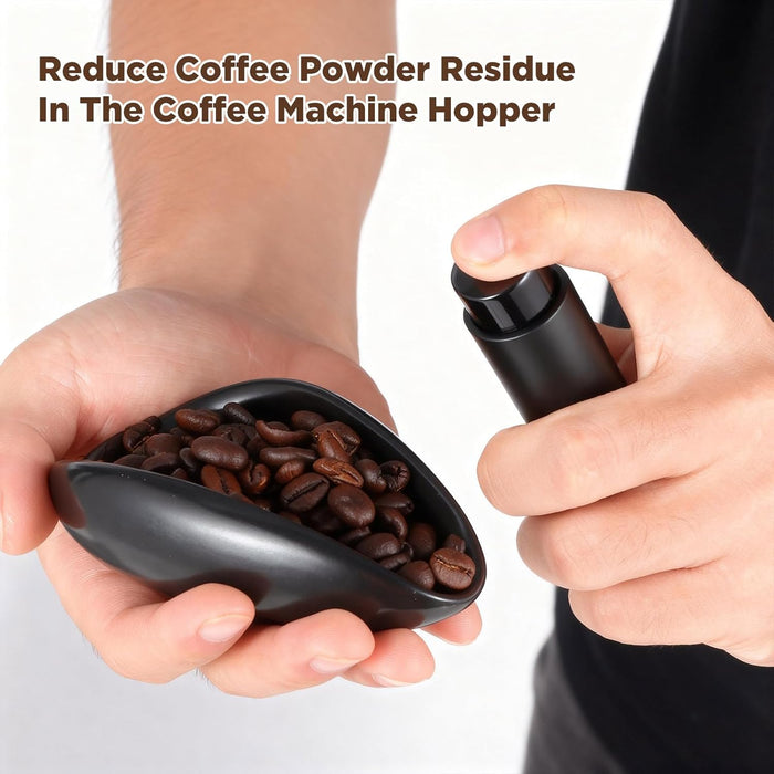 Ceramic Coffee Bean Dosing Cup + Sprayer Gift Set, Spoon Rest, Mini Coffee Spoon Holder for Tea Spoons Stirrers, Coffee Station Decor, Espresso Coffee Bar Accessories & Essentials(Not Include Spoon)