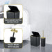 9PCS Black and Gold Bathroom Accessories Set