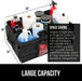 Trunk Organizer for SUV and Cars, Large Capacity Black