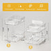 Bathroom Under Sink Organizers and Storage, 2 Pack, Clear