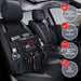 Car Front Seat Organizer [2025 UPDATED] with Dedicated Tablet and Laptop Storage Stabilizing Side Straps Soft Adjustable Shoulder Strap and Hardened Buckles Your Office Away from Office.