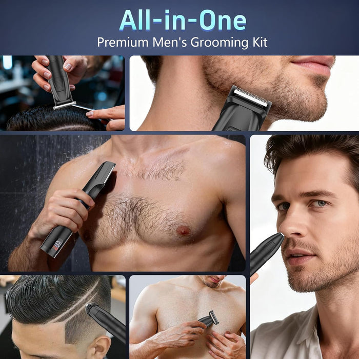 Manscape Men Body Beard Trimmer Waterproof Groin Ball Hair Groom Kit