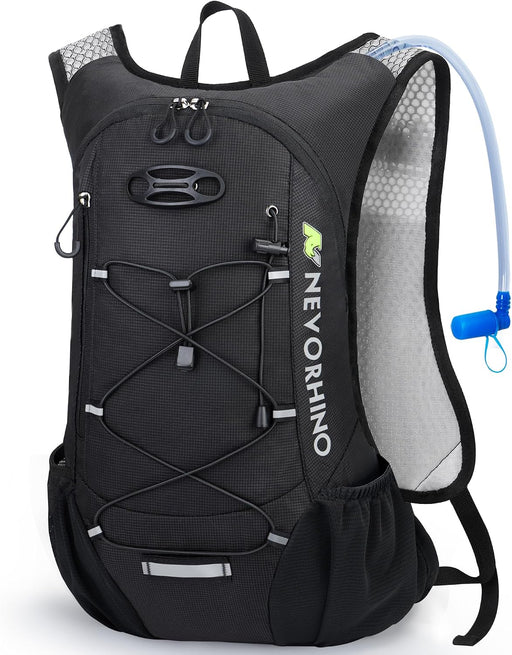 Lightweight Hydration Backpack, Running Backpack with 2L Water Bladder
