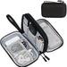 Electronic Organizer, Travel Tech Pouch Bag, Cable Organizer Black