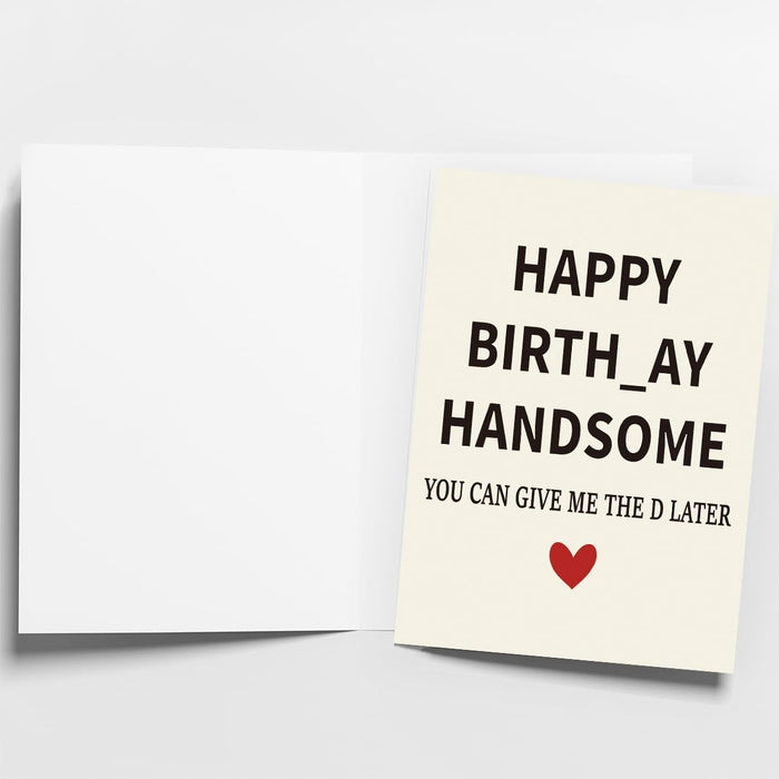 Gifts for Men Him | Funny Birthday Card & Gifts for Men Husband Boyfriend Him, Happy Bday Card