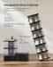 Foldable Shoe Boxes, 6-Tier for 18 Pack, Fit up to US size 13