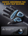 Bike Gloves for Men Women - [Anti-Slip Shock-Absorbing Pad] Workout Gloves, Breathable Materials, Cycling Gloves for Bicycle, Gym, Motorcycle, Hiking, Indoor & Outdoor Sports