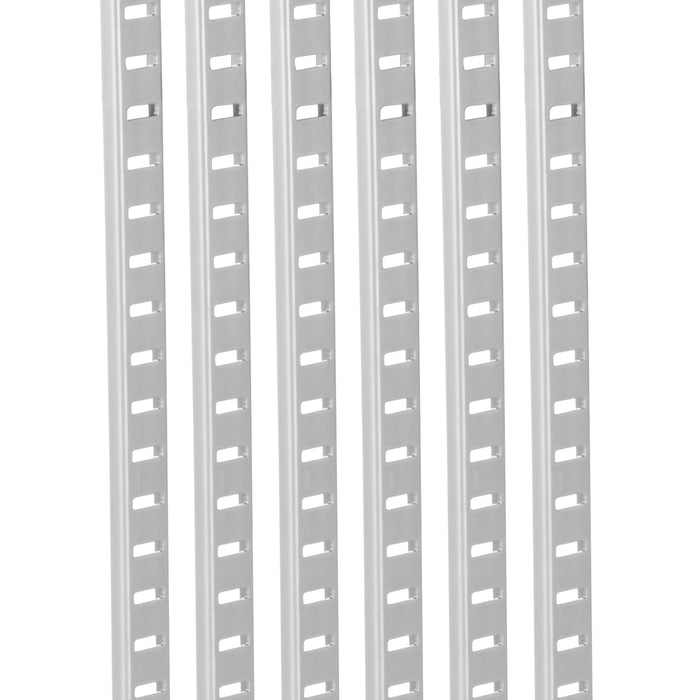 Six-Pack Adjustable Steel Shelf Tracks