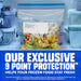 Gallon Freezer Bags, Food Storage, Stand-Up Bottom, 66 Count