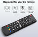 【Pack of 2】 for LG Smart TV Remote Control Replacement，Universal for All LG Smart TVs