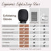Exfoliating Glove 2 Pack, Korean Exfoliating Mitt, Body Scrubber Exfoliator