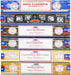 - Set of 6 - Nag Champa, Super Hit,Path Breaker,Soul Searcher, Sandalwood, Californian White Sage 15 Grams