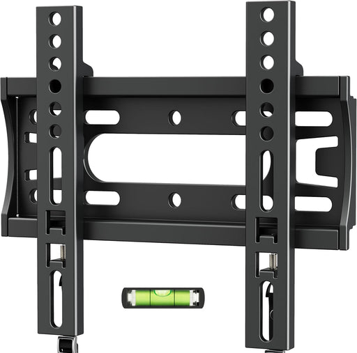 IWORBOARD 24 32 40 42 inch Fixed TV Monitor Wall Mount for 14-42 inch LED LCD Screen,Low Profile Small RV TV Mount, Easy Slim Flat Wall Bracket, Max VESA 200x200mm, 66lbs, Single Stud