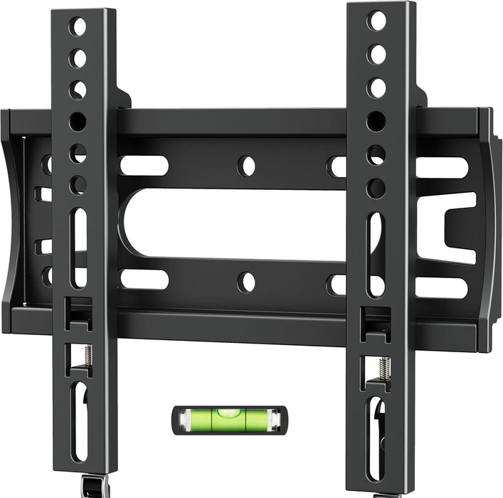 IWORBOARD 24 32 40 42 inch Fixed TV Monitor Wall Mount for 14-42 inch LED LCD Screen,Low Profile Small RV TV Mount, Easy Slim Flat Wall Bracket, Max VESA 200x200mm, 66lbs, Single Stud