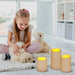Flameless Candles 4" 5" 6" Outdoor Indoor Pillars Battery Operated Flickering Candles Include 10-Key Remote Timer 400+ H