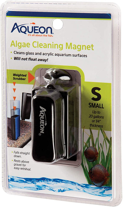 Aquarium Algae Scraper, Fish Tank Cleaning Magnet, Small