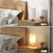 9" Small Table Lamp for Bedroom - Inline Control with 3000K Bulb