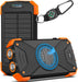 Solar Power Bank 10,000mAh Portable Wireless Charger for Cell Phones