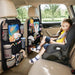 Backseat Car Organizer w/ 10 Storage Pockets 11" Tablet Holder, 2 PCS Black