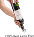 2-Pack Wine Stoppers, Airtight Seals to Keep Wine Fresh, Easy Press-to-Seal