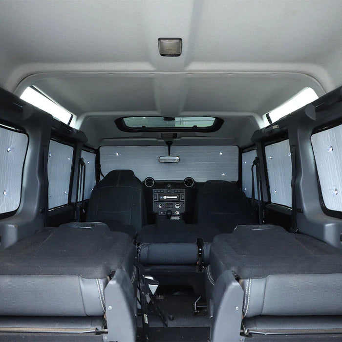 For Land Rover Defender 110 130 2004-2022 Car Front Windshield Full Window Glass Sun Protection Parasol Car Accessories