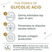 Glycolic Acid Face Wash - Facial Cleanser and Scrub - 10% Glycolic Acid, AHA - Salicylic Cleanser - 6 fl. oz