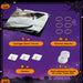 Halloween Garage Door Cover 16x7 FT, Realistic Garage Scene Design