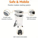 Airtight Rolling Pet Food Storage Container with Scoop