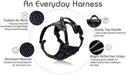 Dog Harness, No Pull for Large Dogs with 2 Leash Clips, Pet Vest