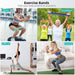 Resistance Bands for Working Out, 5-Pack Elastic Loop Exercise Bands for Strength Training Stretching, Home Gym Equipmen