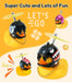 Rubber Duck Bike Decorations [New Stable Clamp Mount] Cute Squeak Duck Bike Bell [Two Helmet Propeller] Funny Bike Acces
