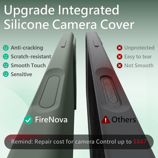 Magnetic for iPhone 17 Pro Case, 6.3", Calke Green