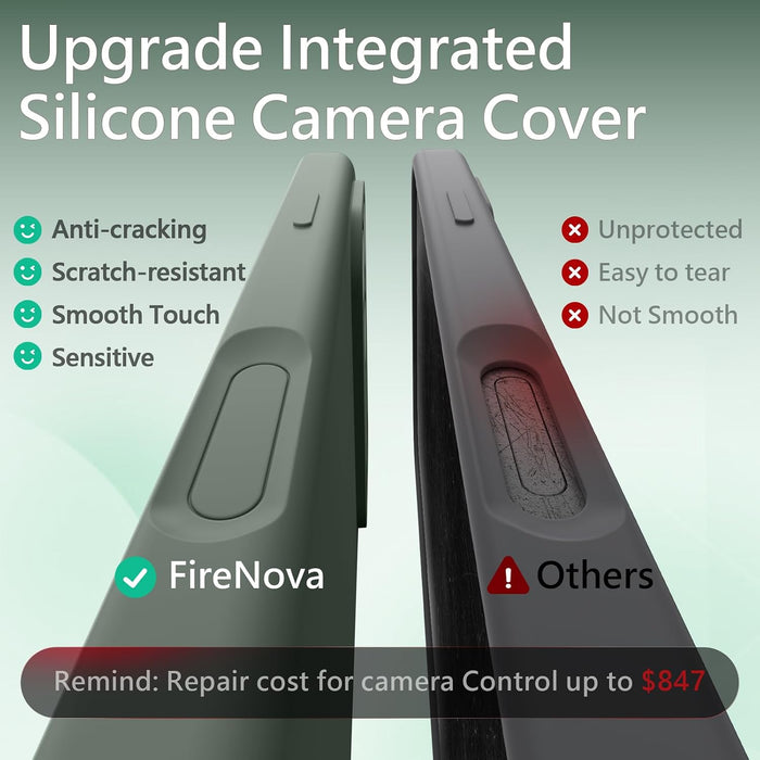 Magnetic for iPhone 17 Pro Case, 6.3", Calke Green