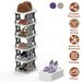 Six-Tier Foldable Shoe Rack