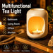 White Tea Lights Candles - Unscented Tealights, Mini Votive Candles