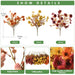 Artificial Fake Fall Plants Flowers for Outdoor Outside Decoration