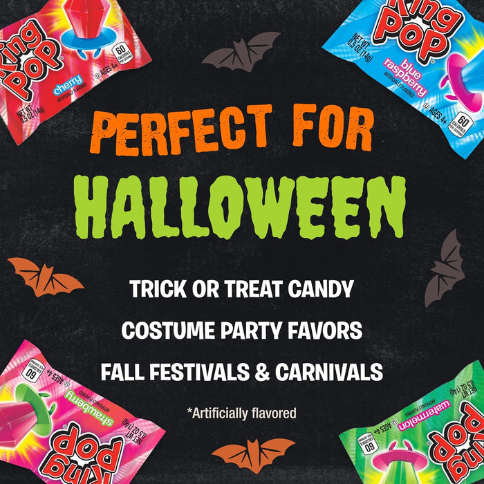 Halloween Candy Lollipops, 20 Count, Assorted Flavor Party Favors