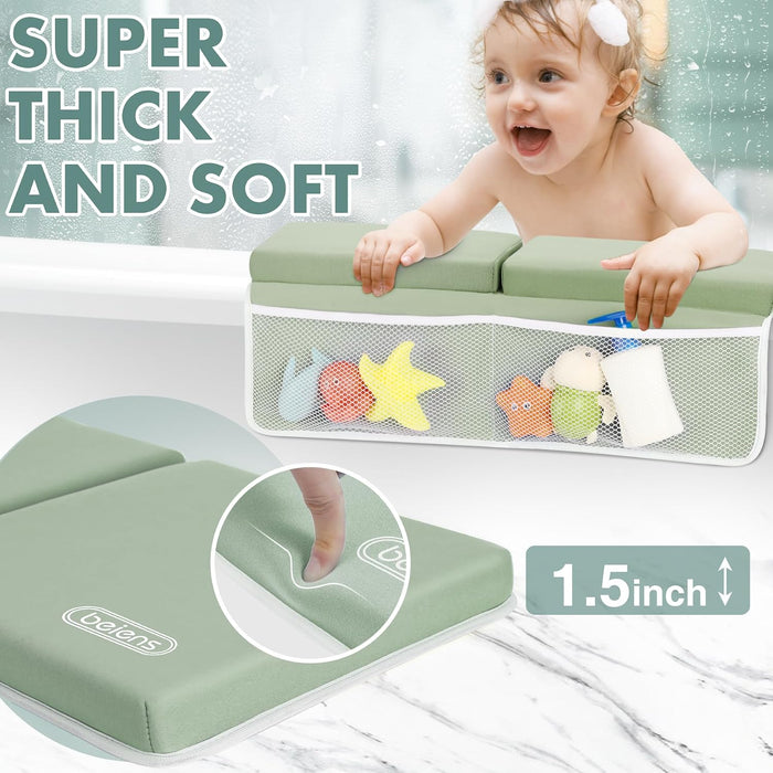 Bath Kneeler and Elbow Rest Pad Set, 1.5-Inch Thick Memory Foam Pads