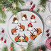 16PCS Reindeer Antler Hair Clips Christmas Pine Cone Headband