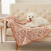Dog Blanket 3 Pack, Soft Cozy Fleece Throw for Puppy Cat,23"x16"