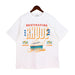 Rhude Logo Letter Print Short Sleeve Fashion Casual Cotton T-Shirt