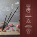 - Sandalwood Incense Sticks - Pack of 6 - 120 count - 301g