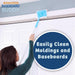 | Lightweight Home Cleaning Essential, Perfect for Baseboards, Moldings & Walls, Glide & Wipe Trapping & Locking Dirt & 